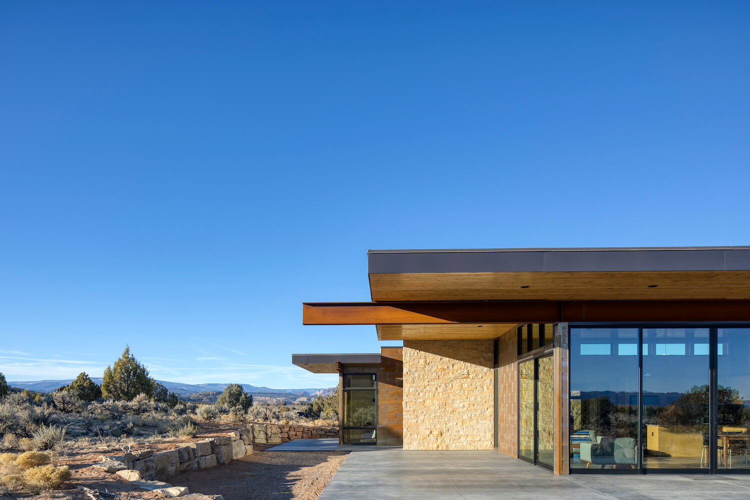 by Coates Design 位于美国犹他州的埃斯卡兰特住宅                     -3