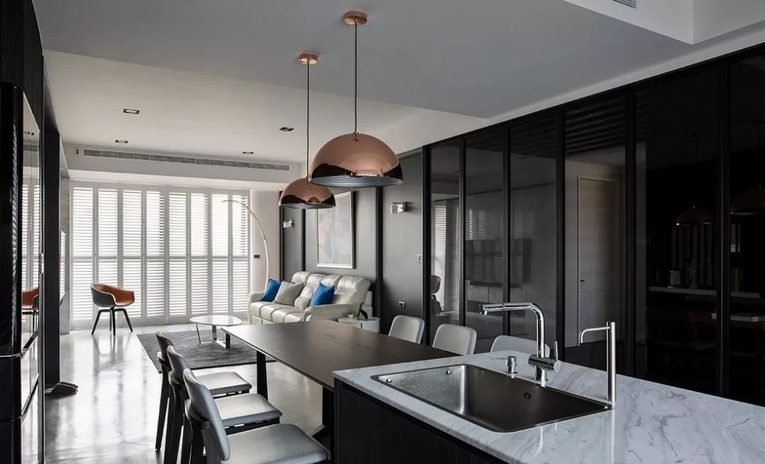 100㎡现代家居，演绎优雅冷调生活-19