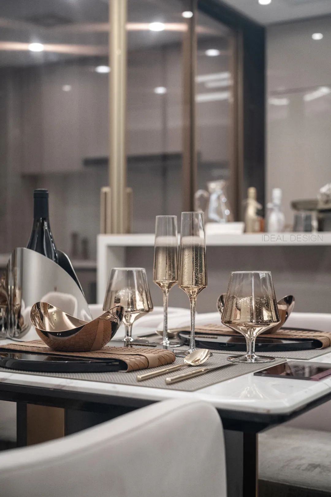 恒久的质感美学·东原麓·印长江 180 户型样板间丨中国长沙丨IDEAL DESIGN 上海逸碟建筑设计咨询有限公司-14