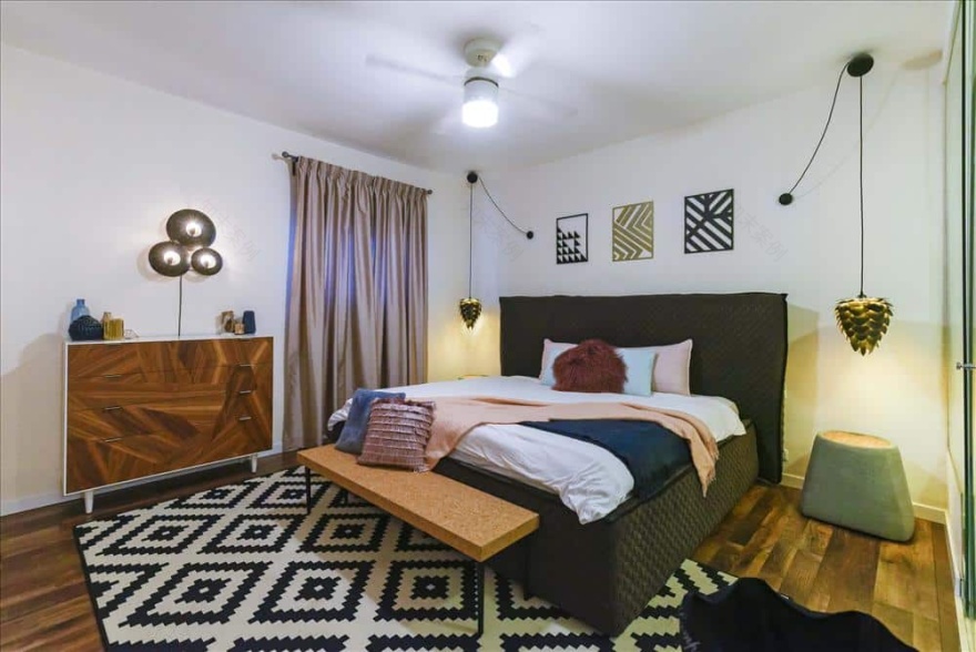 拉马特甘6居室阁楼室内设计丨博坦斯基室内设计与建筑事务所(由什洛米·博坦斯基创办和管理)-12