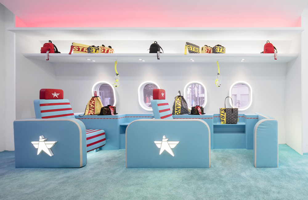首尔 Stretch Angels 旗舰店，空中旅行主题的零售空间设计-6