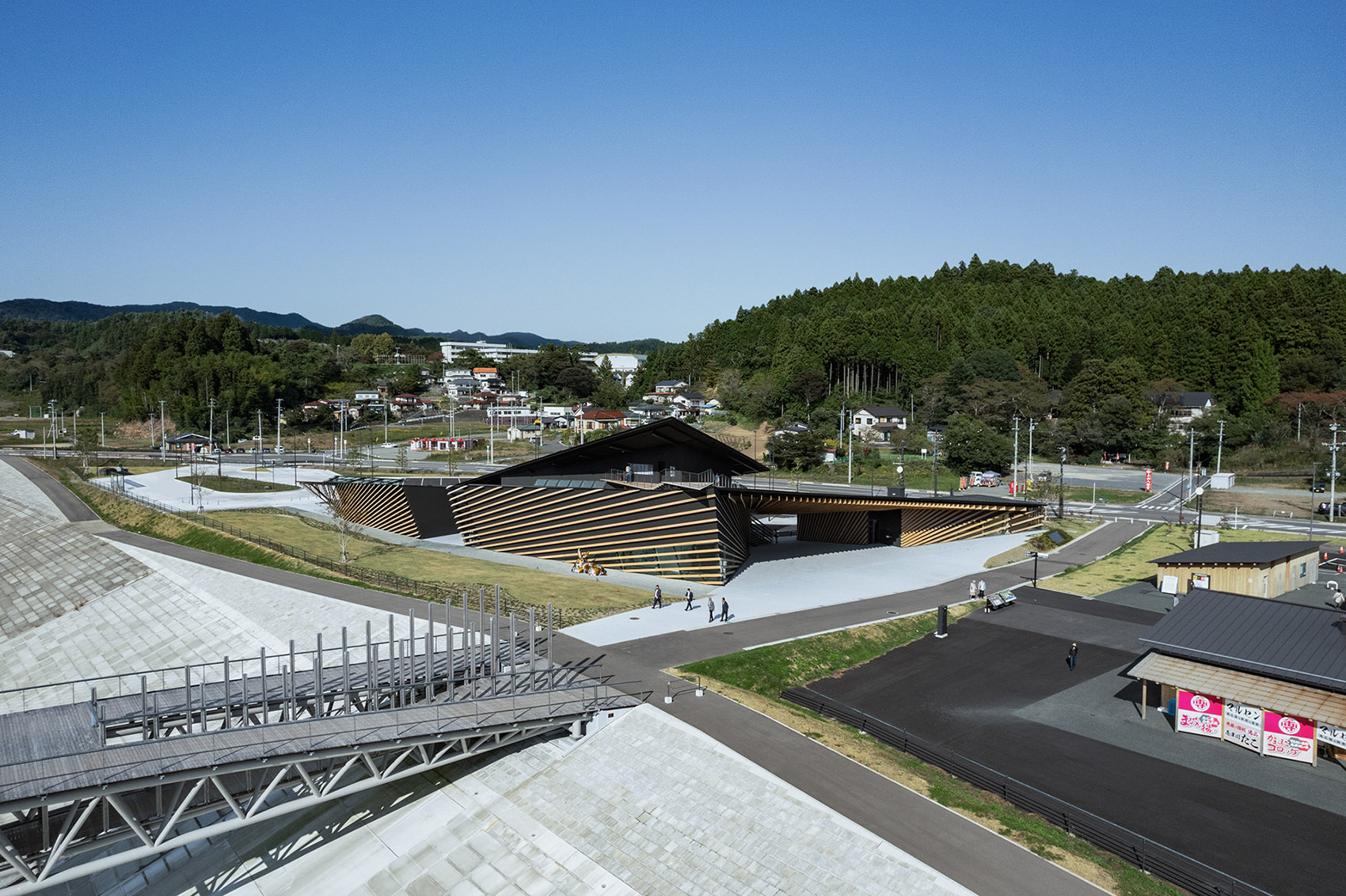 日本宫城县道之驿 Sansan 南三陆丨隈研吾建筑都市设计事务所-10