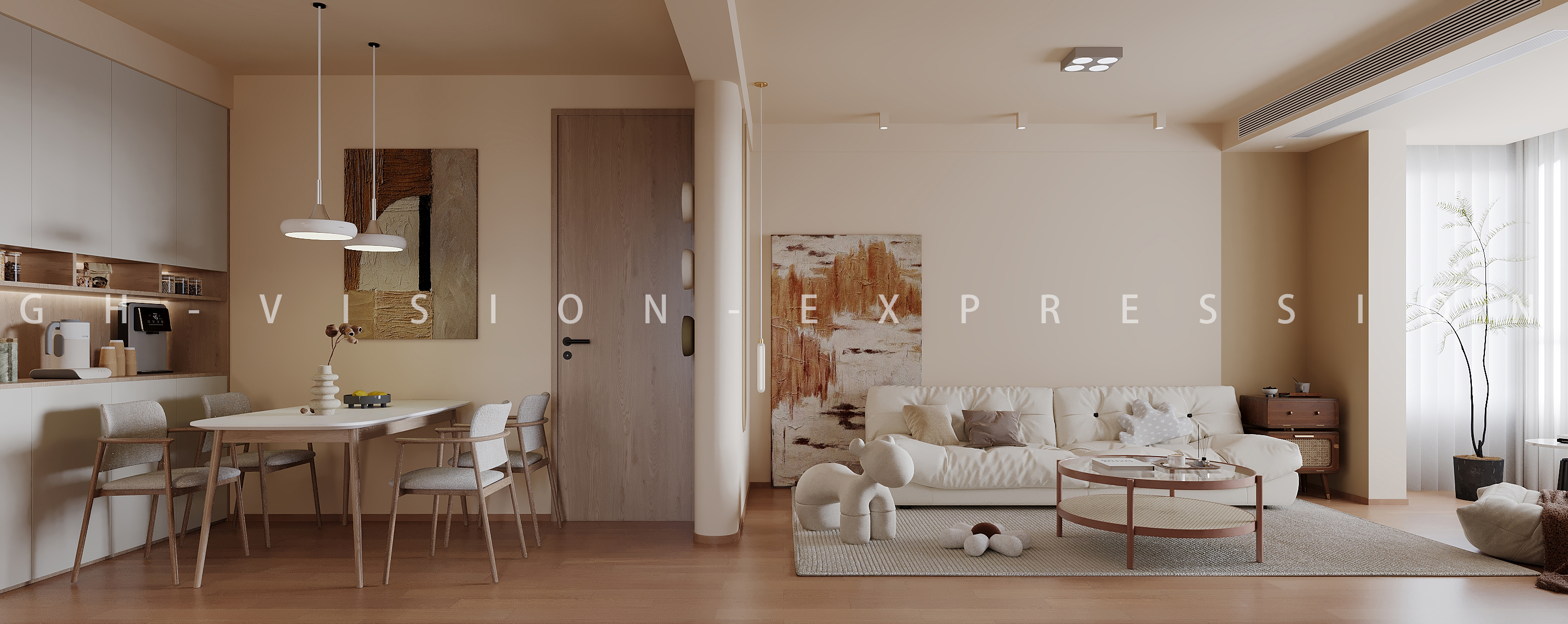 【GH-VISION】原木奶油风 最新案例-6