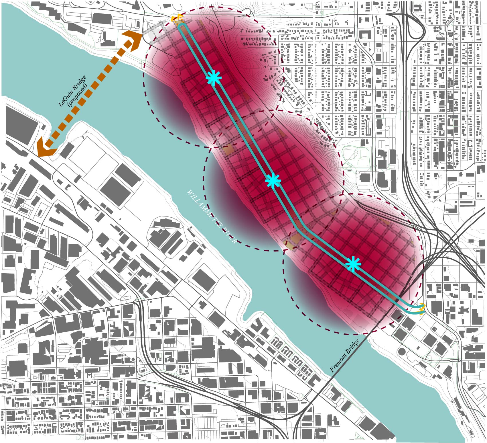 Albina Yard城市开发规划丨美国波特兰-21