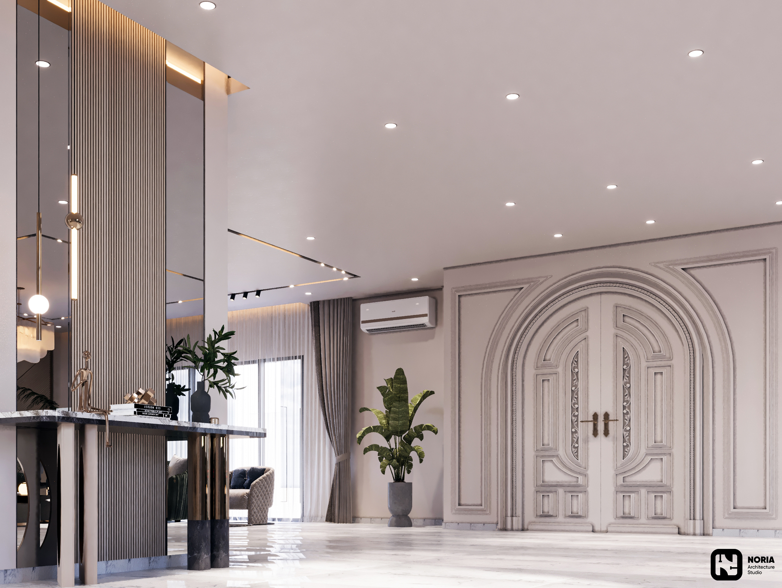 杜普尔别墅接待厅丨沙特阿拉伯-30