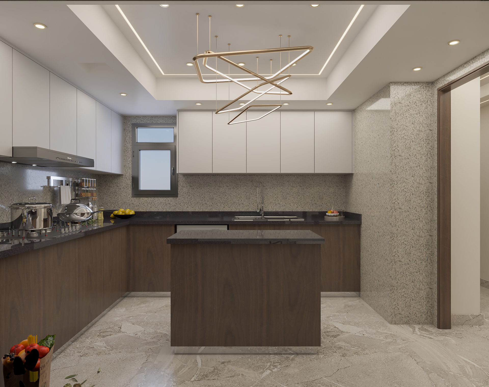 Modern Apartment Design at Roushdy, Alexandria-48