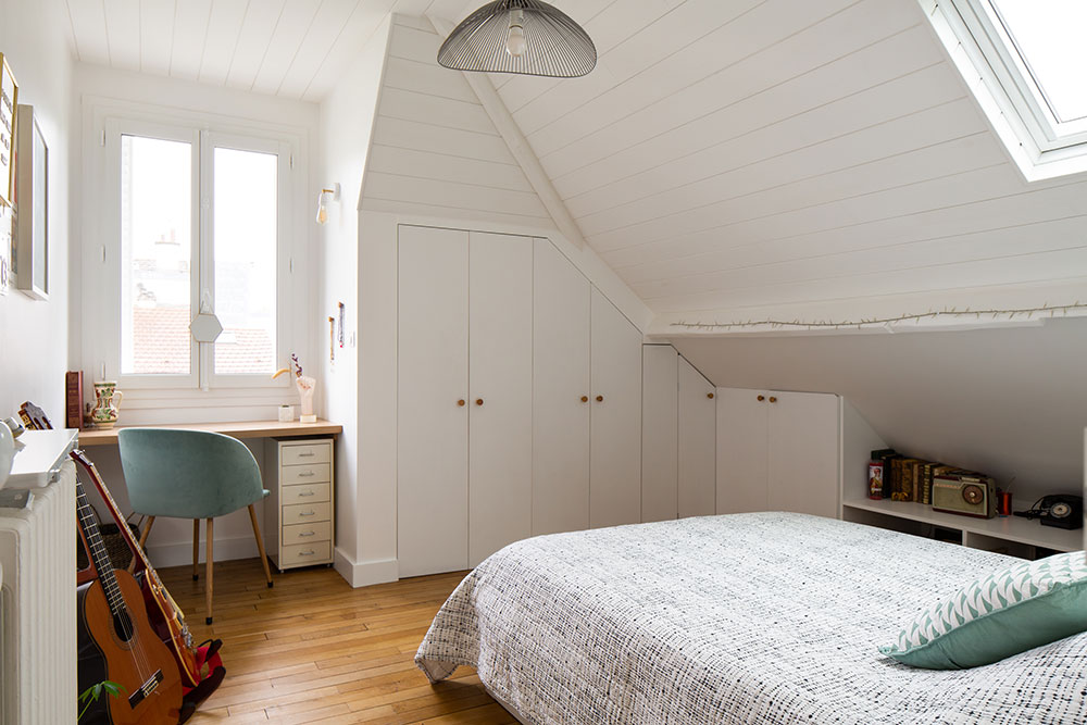 巴黎公寓的彩色风情设计-23