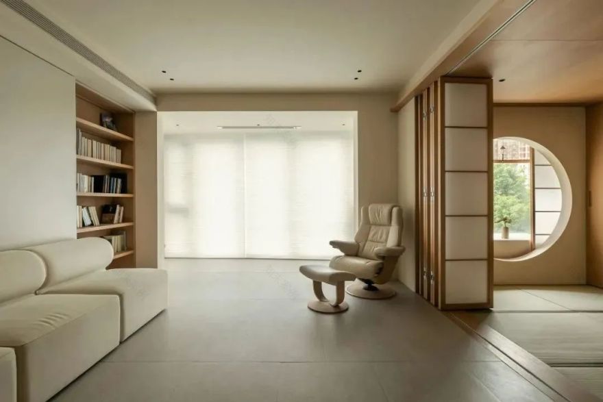 103㎡日式风之家丨木卡工作室-3