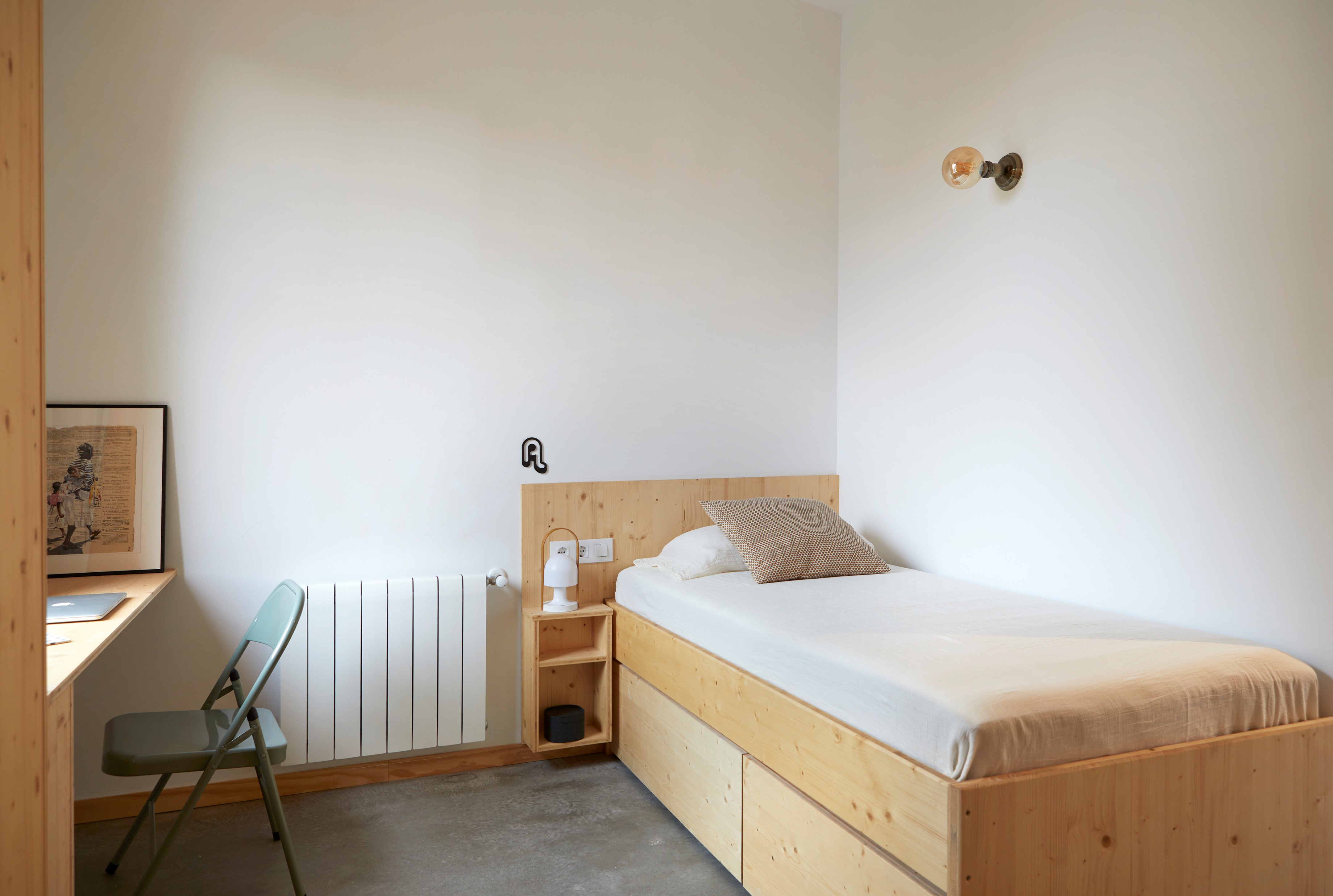 巴塞罗那共享公寓设计,打造青春活力空间-22