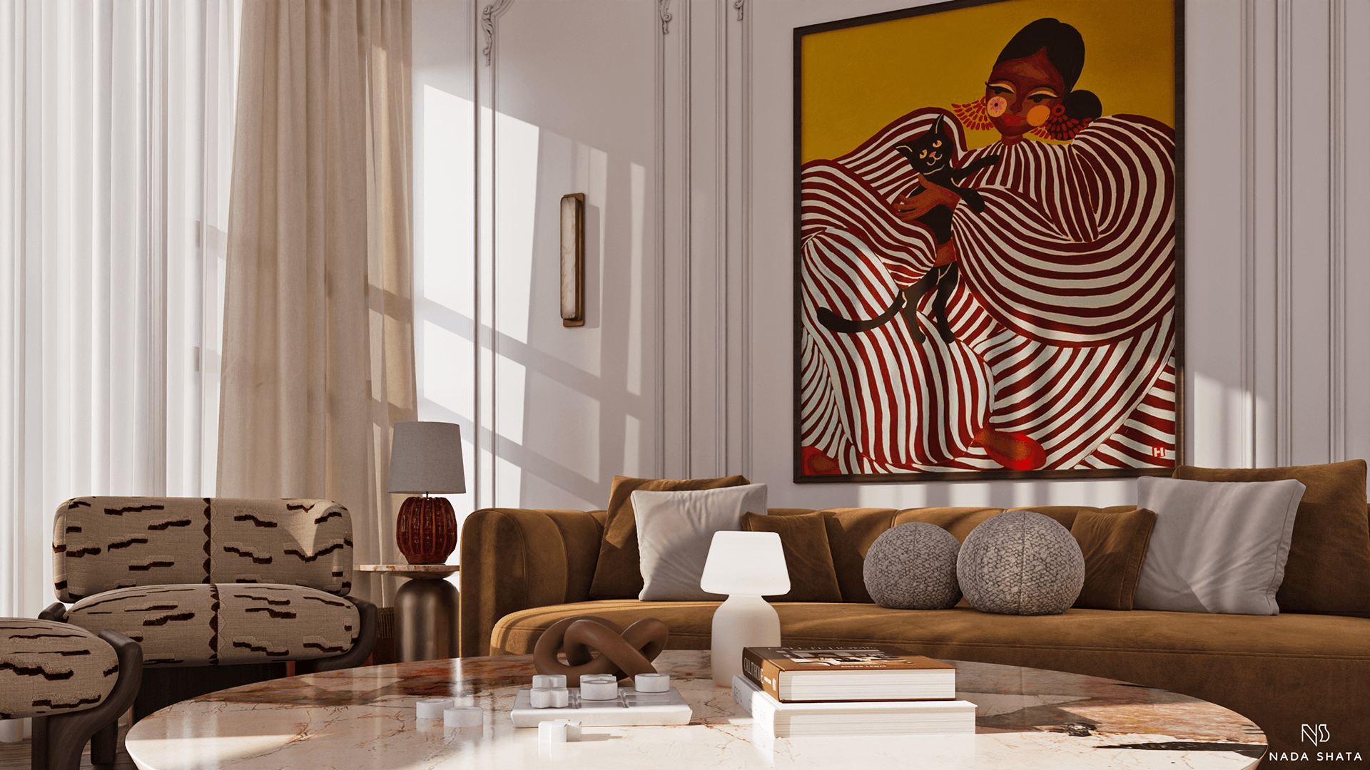 新古典风格客厅-9