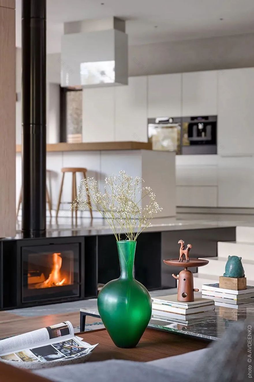 乌克兰基辅舒适美宅丨Oleksienko Architects-14