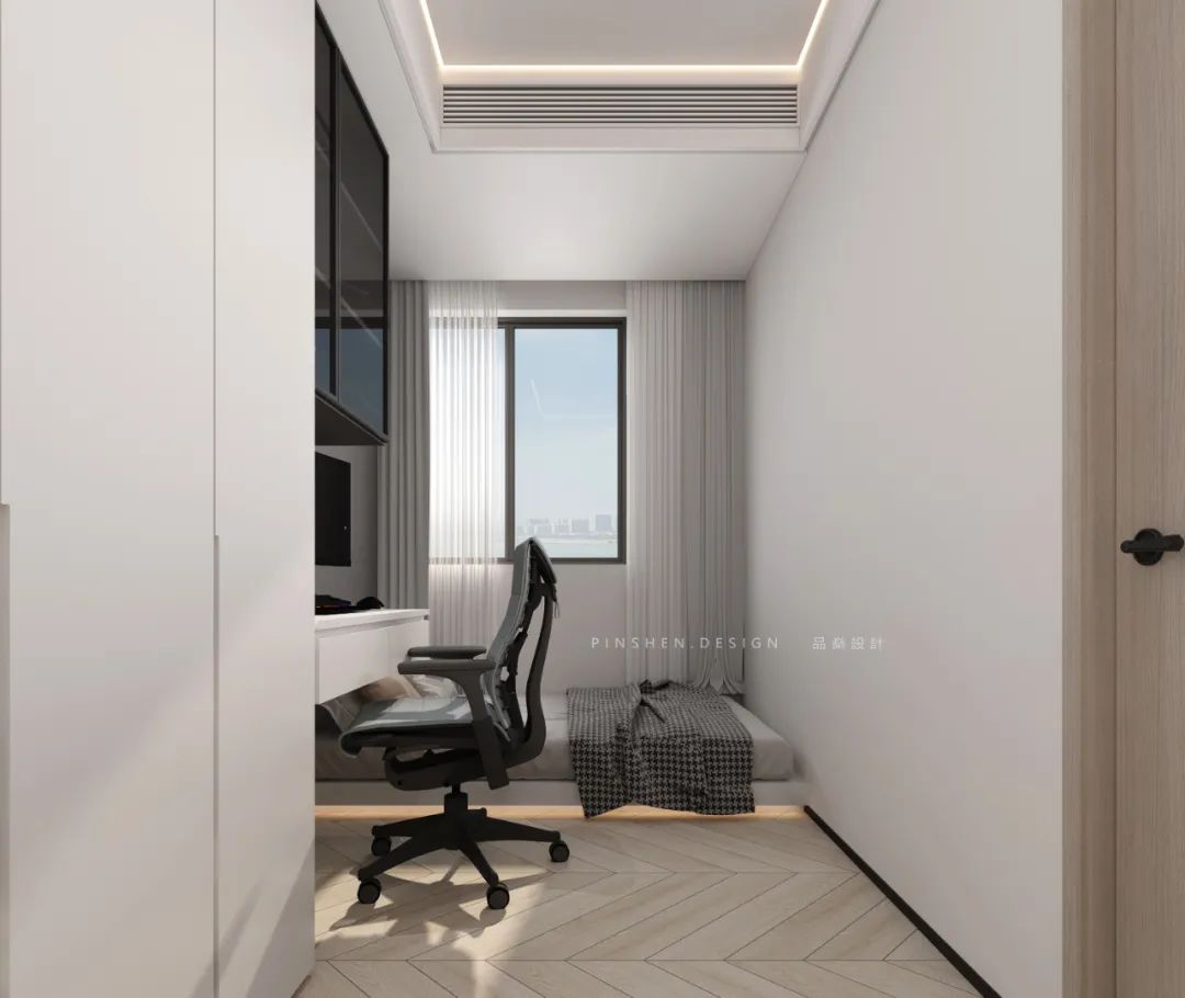 皓晖 1502 Z 宅 · 简约舒适的艺术空间丨品燊设计-36