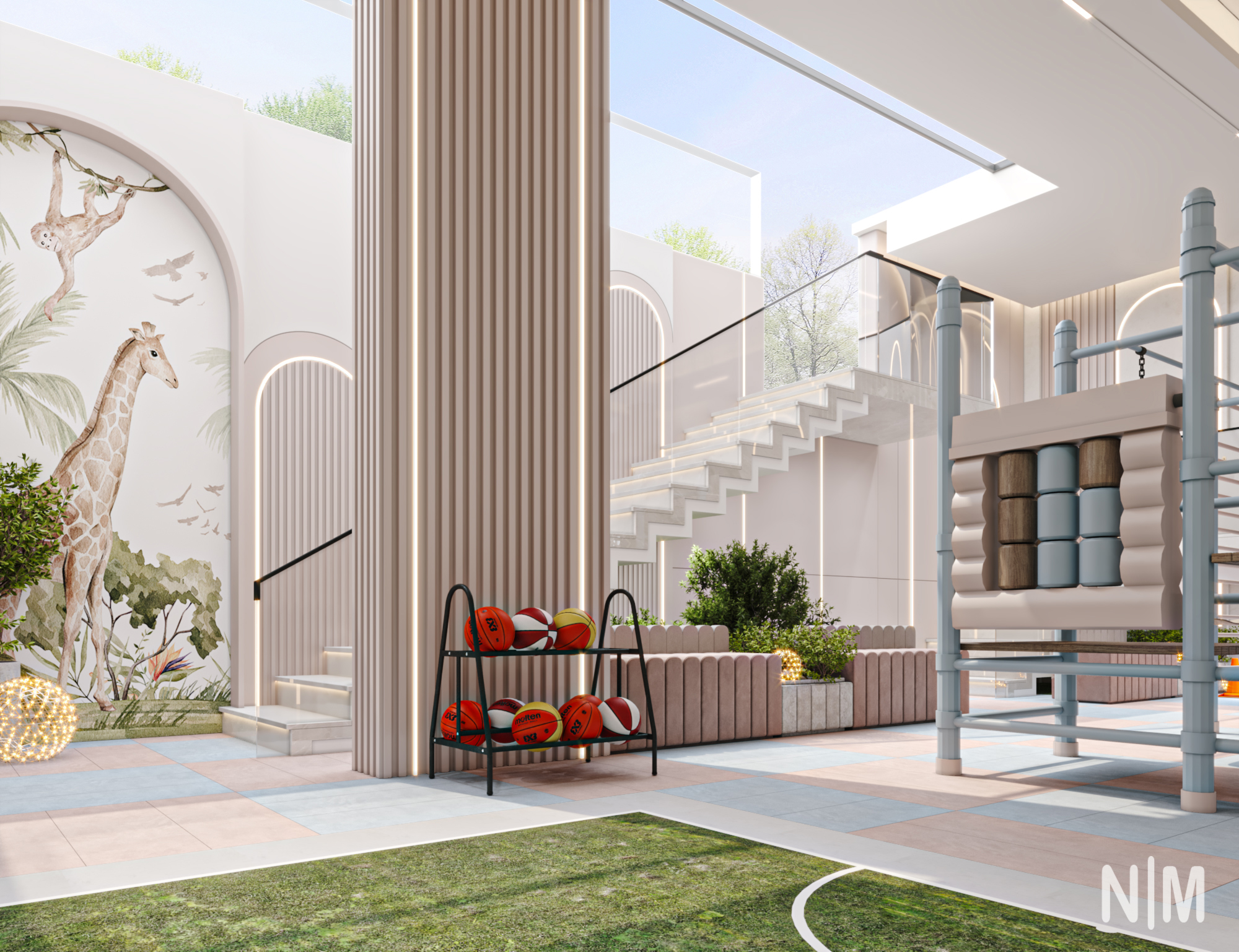 现代儿童游乐区设计-9