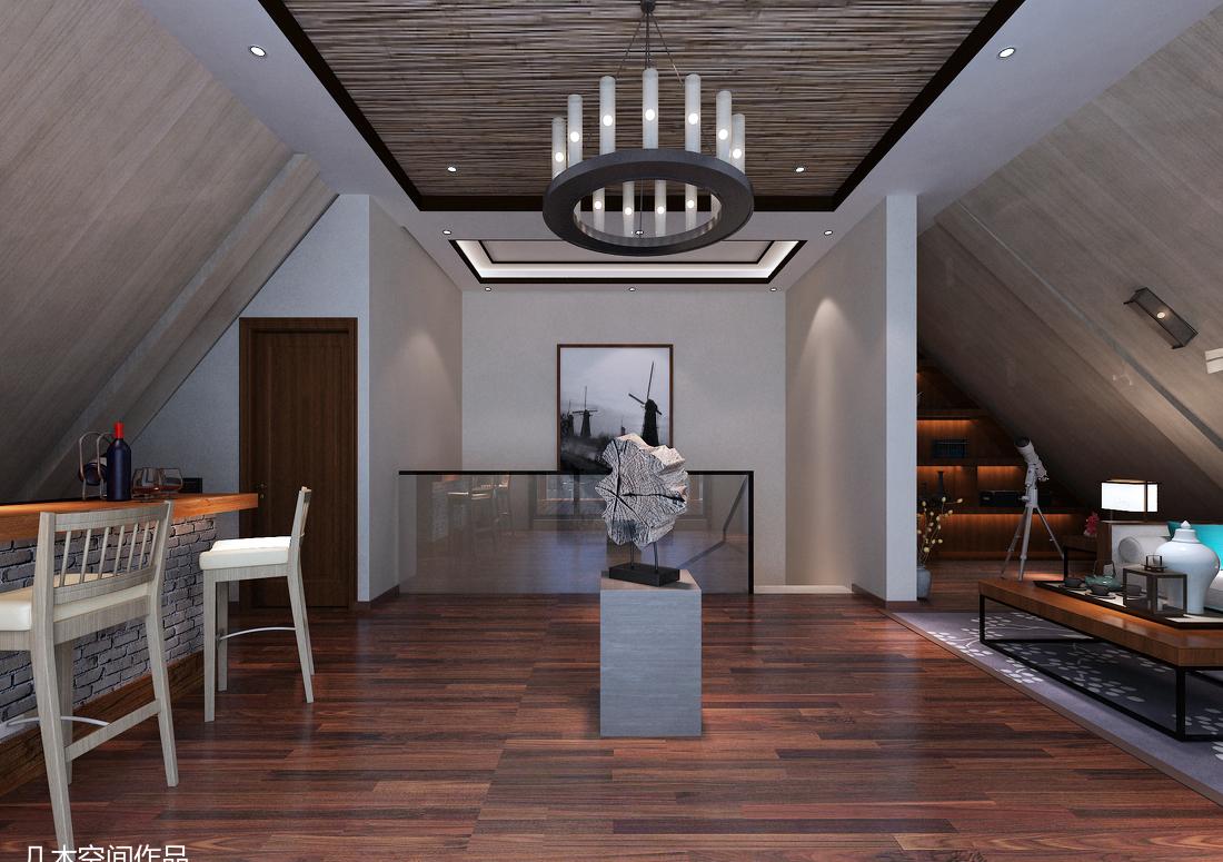 
溪堤郡中式别墅 -15