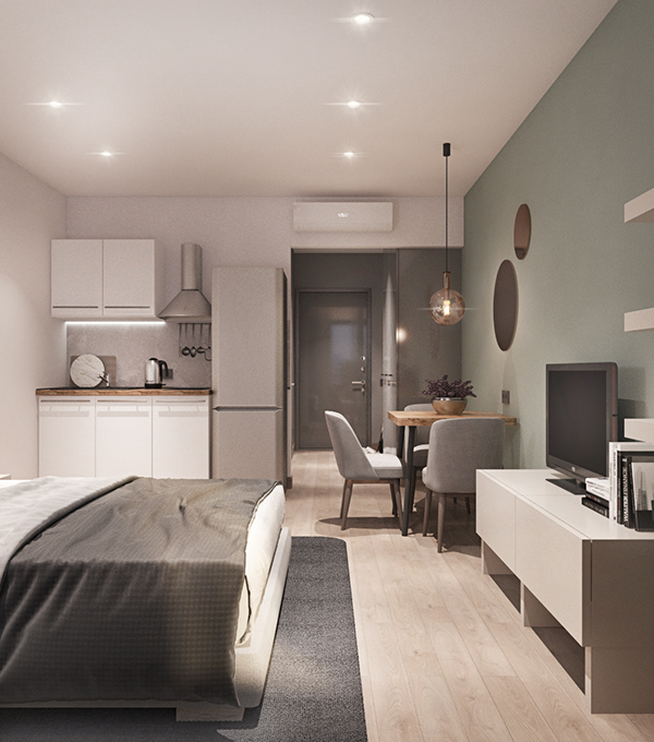 酒店大堂设计丨RedLine 设计工作室-7