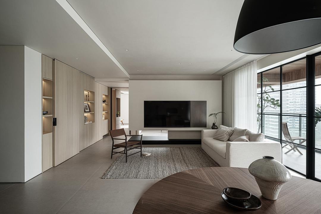 278㎡复式空间,超大阳台的轻禅意三代同堂之家 · 拾光悠然设计-24