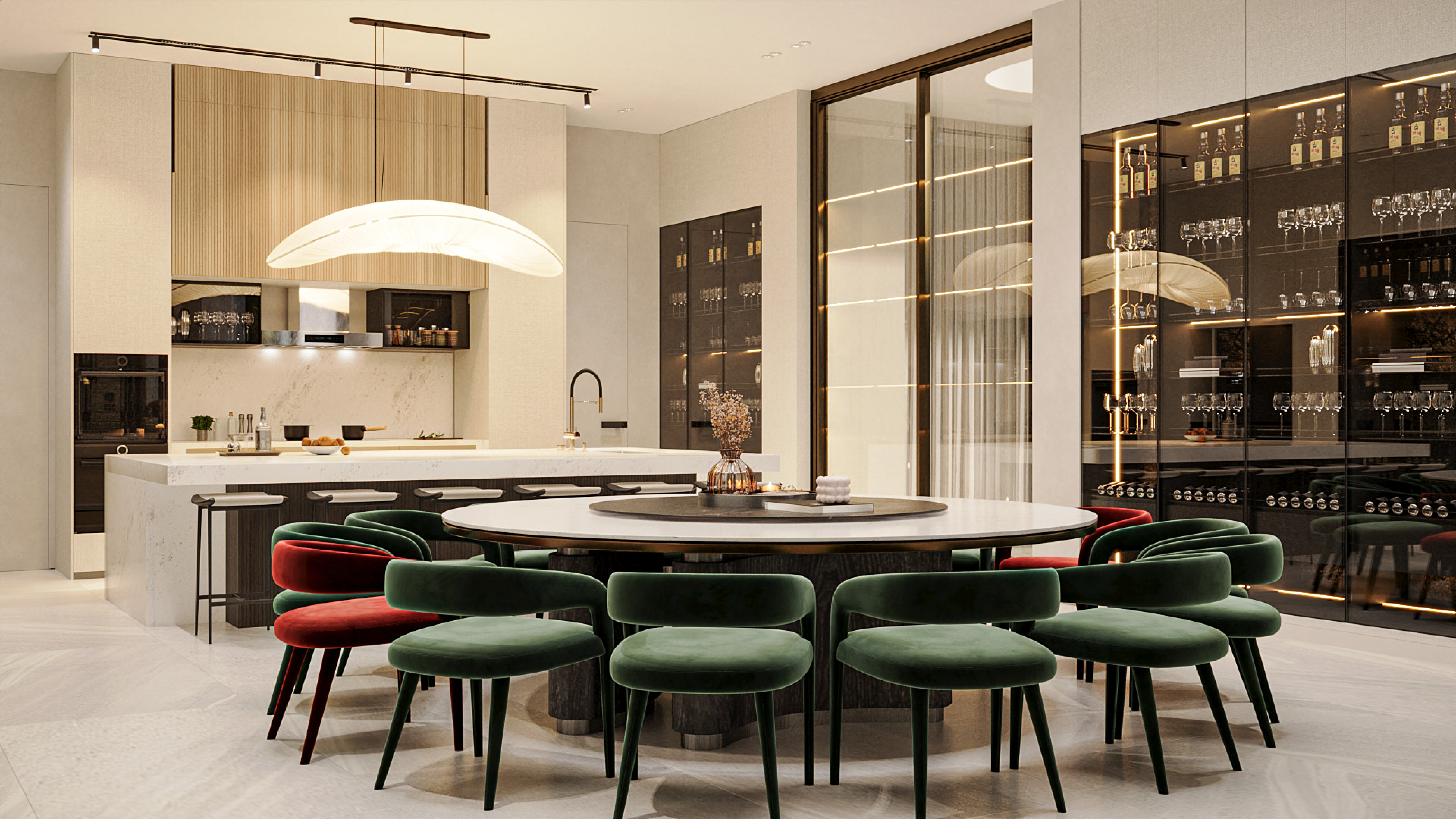 Hea Zeng 位于金边的现代别墅项目丨柬埔寨金边市丨Doan Huy Architecture-18