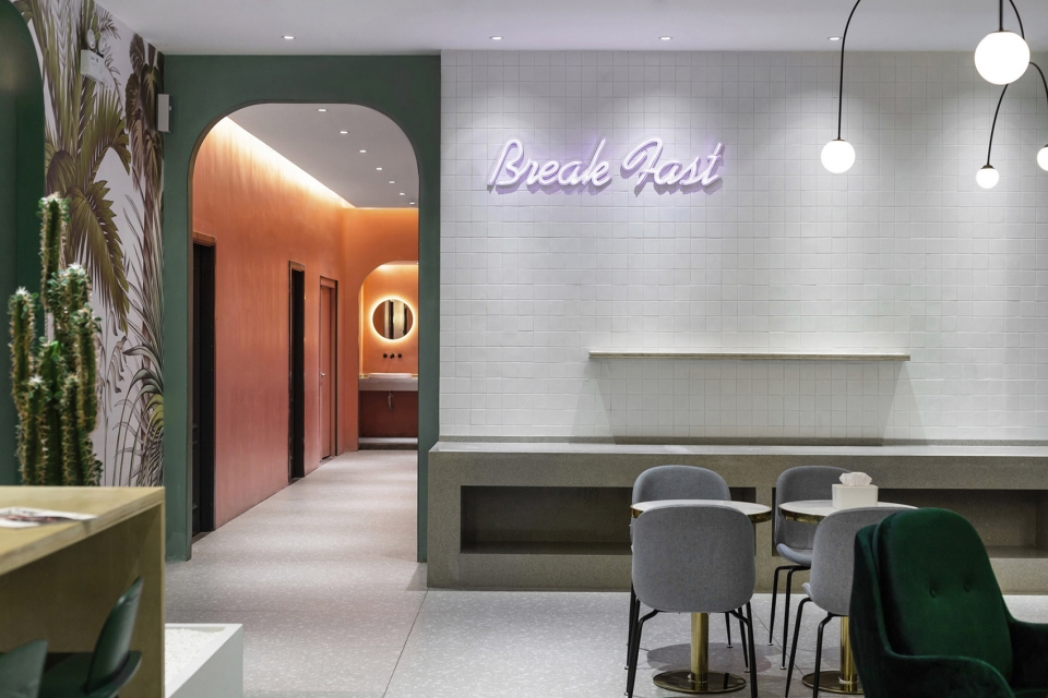 大学旁跨界酒店「蓝宇」——复合式空间与环保选材的完美融合-14