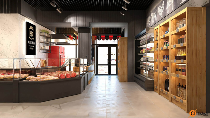 “МЯСНАЯ ГИЛЬДИЯ”品牌连锁商店新格式店丨“Artichok Design”-30