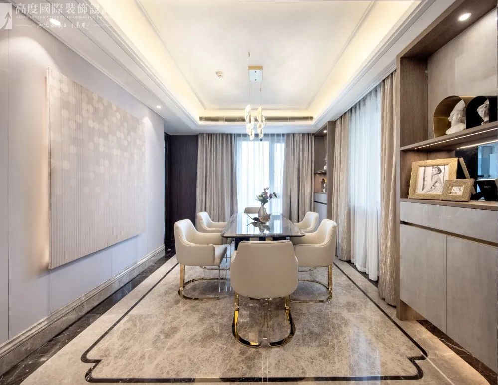 意式新奢华,华发中城荟 240㎡精致生活空间丨中国武汉丨高度国际装饰设计集团武汉公司-28