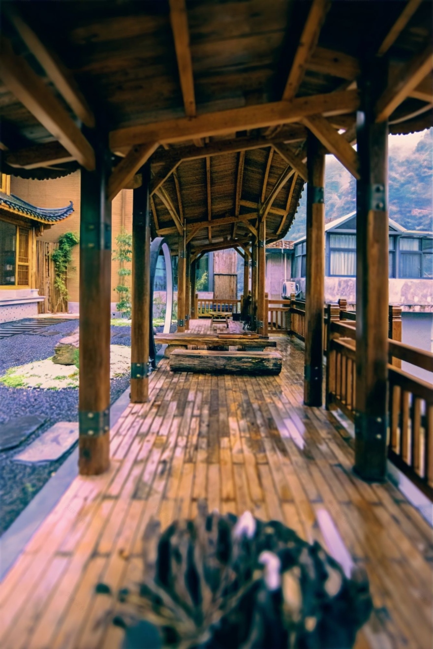 张家界雾里观阵山民宿丨中国张家界丨藤麦设计-34