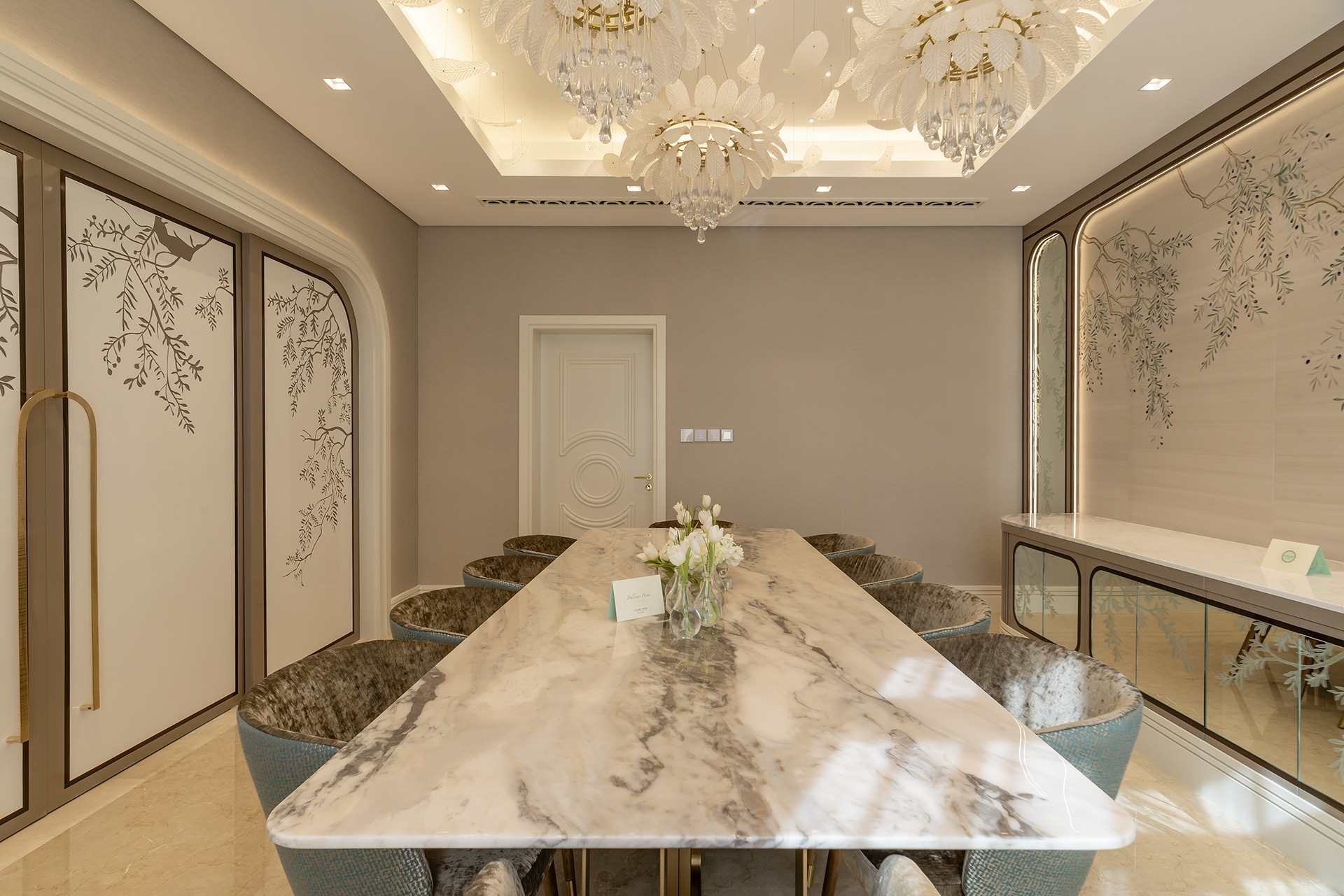 Villa XY 室内设计与装饰丨阿联酋迪拜丨Classic Home-35