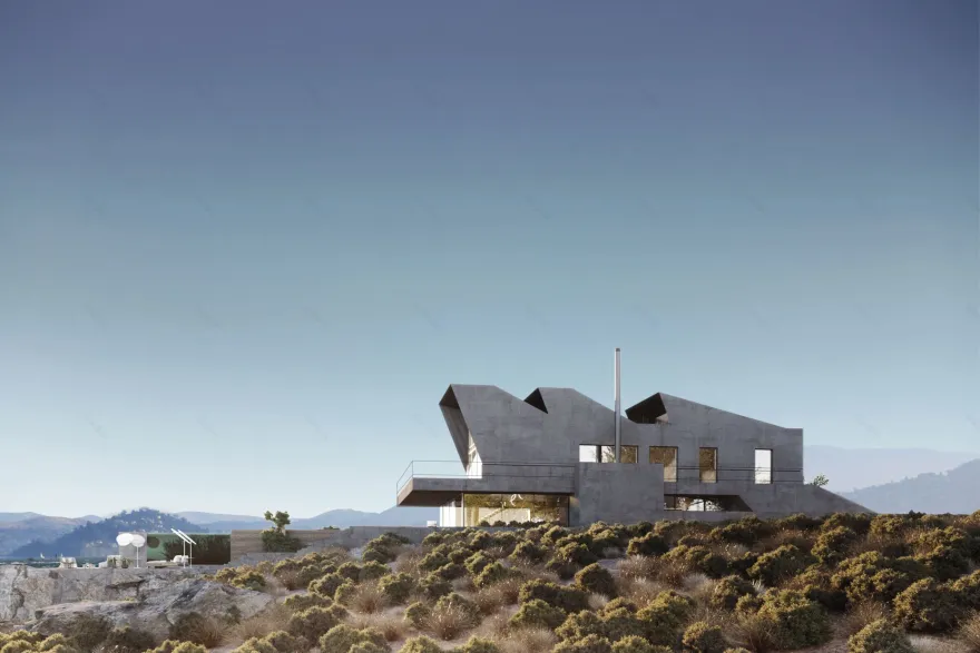 混凝土之韵 · 贝鲁特私人住宅设计-12