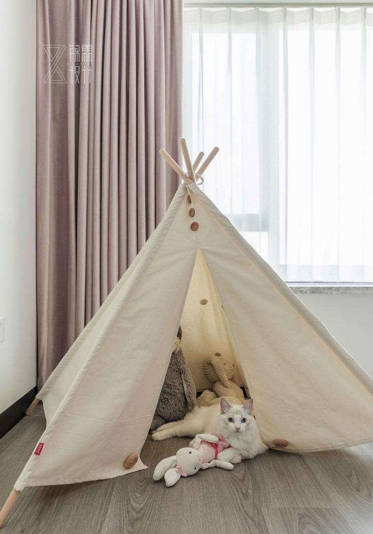 成都 140㎡现代人文之家 | 明亮温馨，空间利用到极致-87