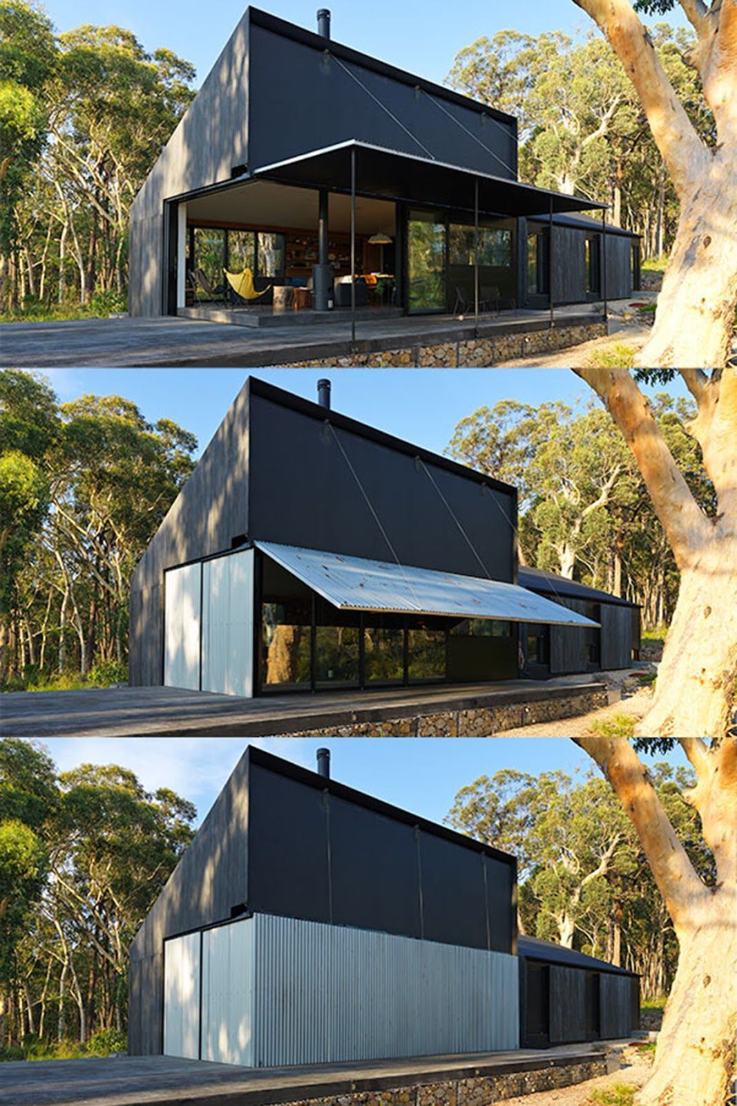澳洲山林里的离网环保别墅-14