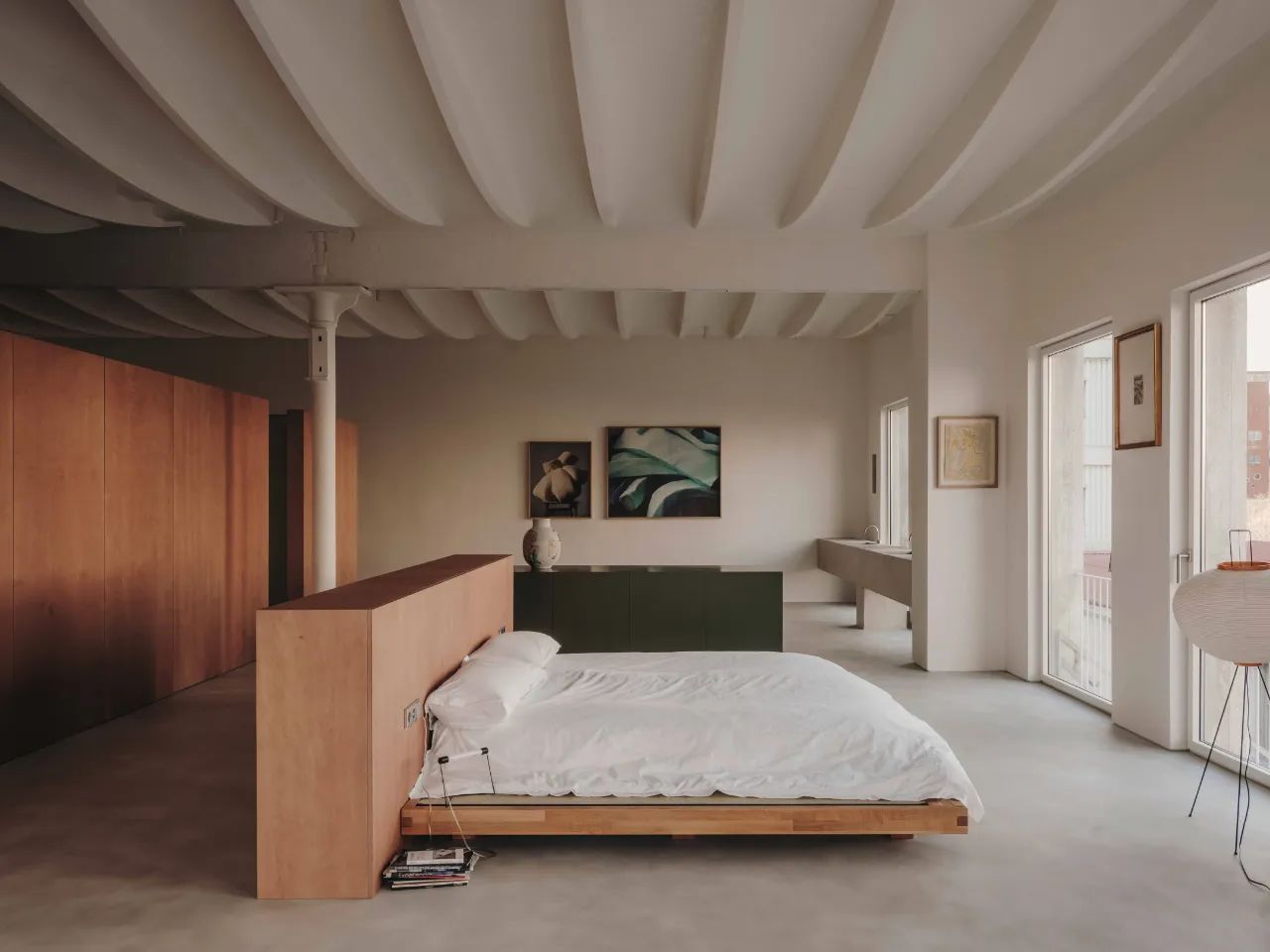 Mesura丨工业公寓改造，艺术画廊与生活空间的完美融合-14