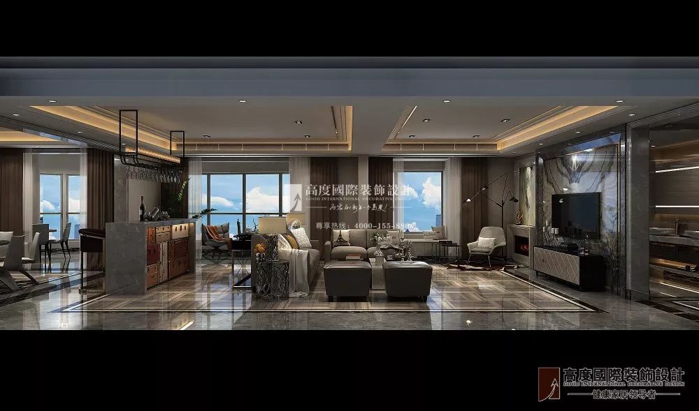 港式轻奢风，打造城投现代雅居-20