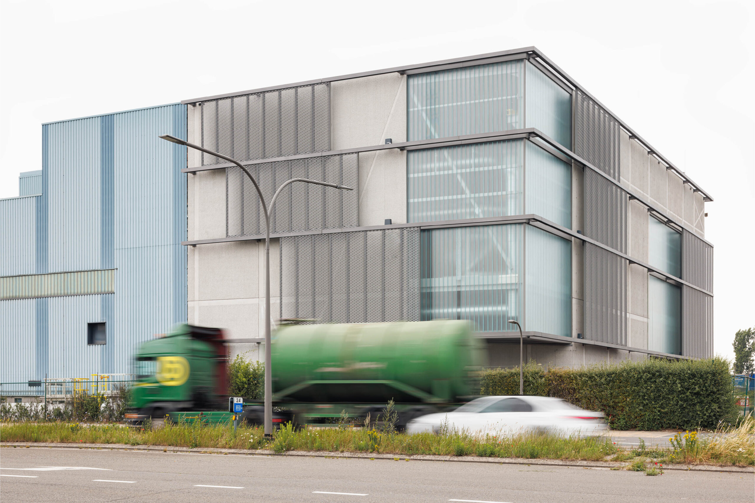 Aquafin – Deurne 污泥处理设施翻新项目丨Archiles architecten,Arcadis-10