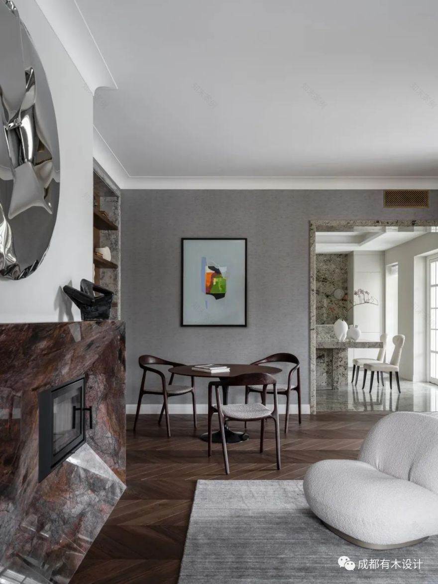 经典现代轻奢别墅设计丨YOU MU DESIGN-30