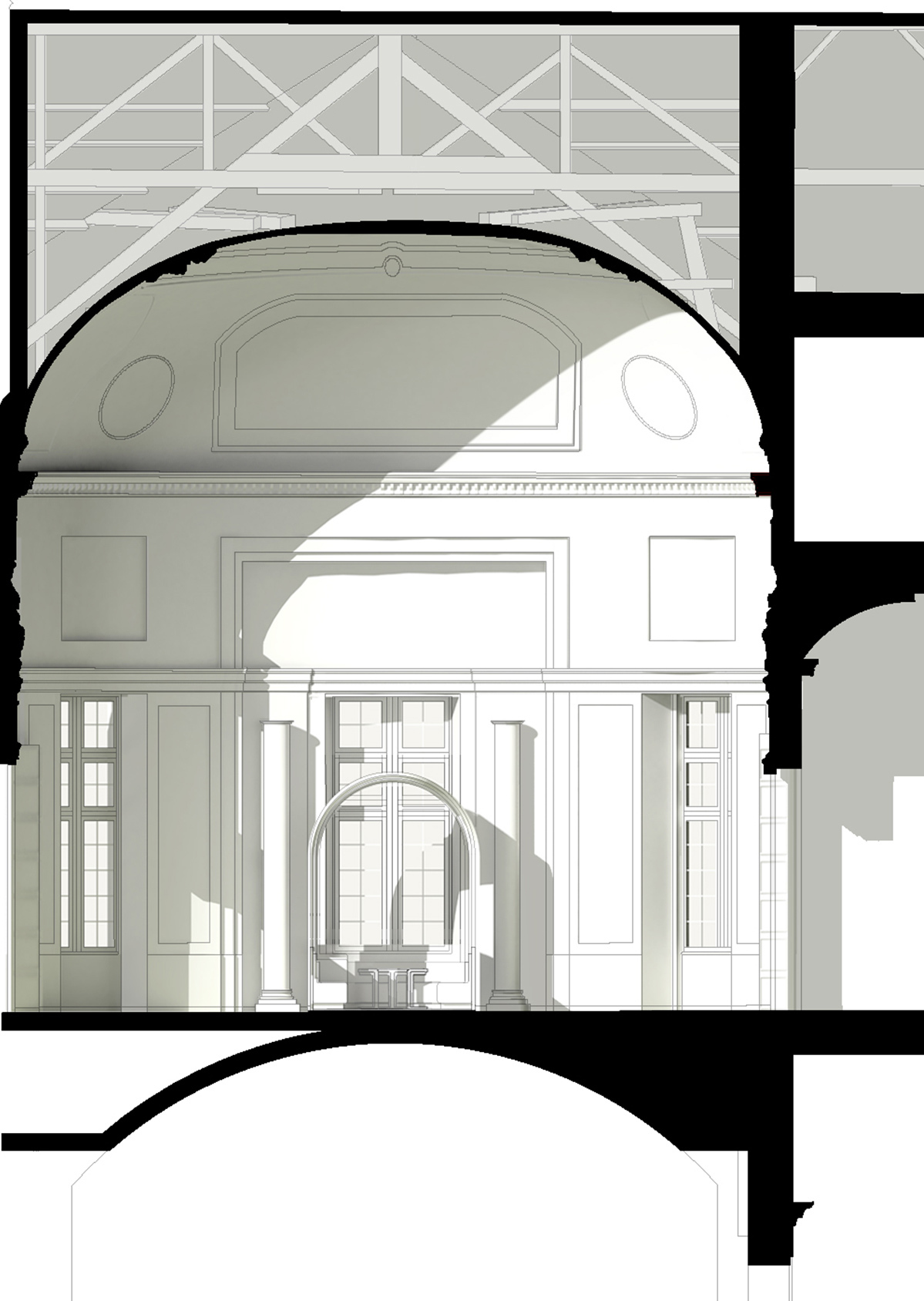 卢浮宫展馆丨法国巴黎丨Studio Malka Architecture-26