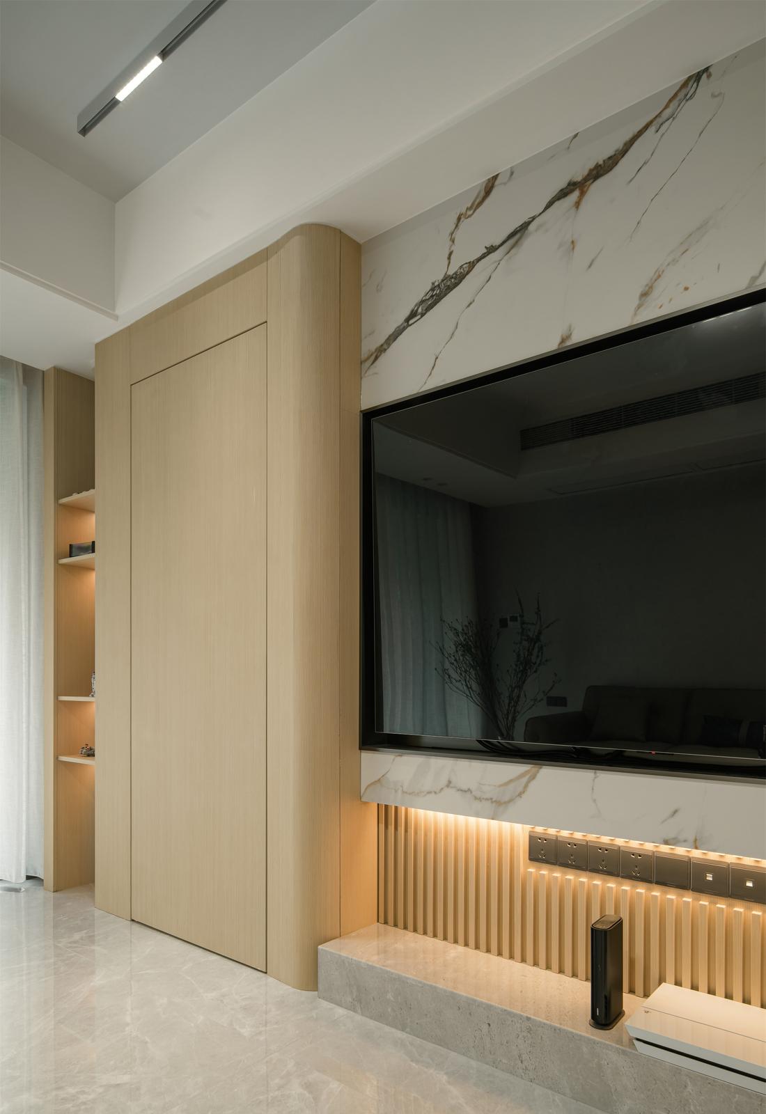 现代简约风格婚房设计-27