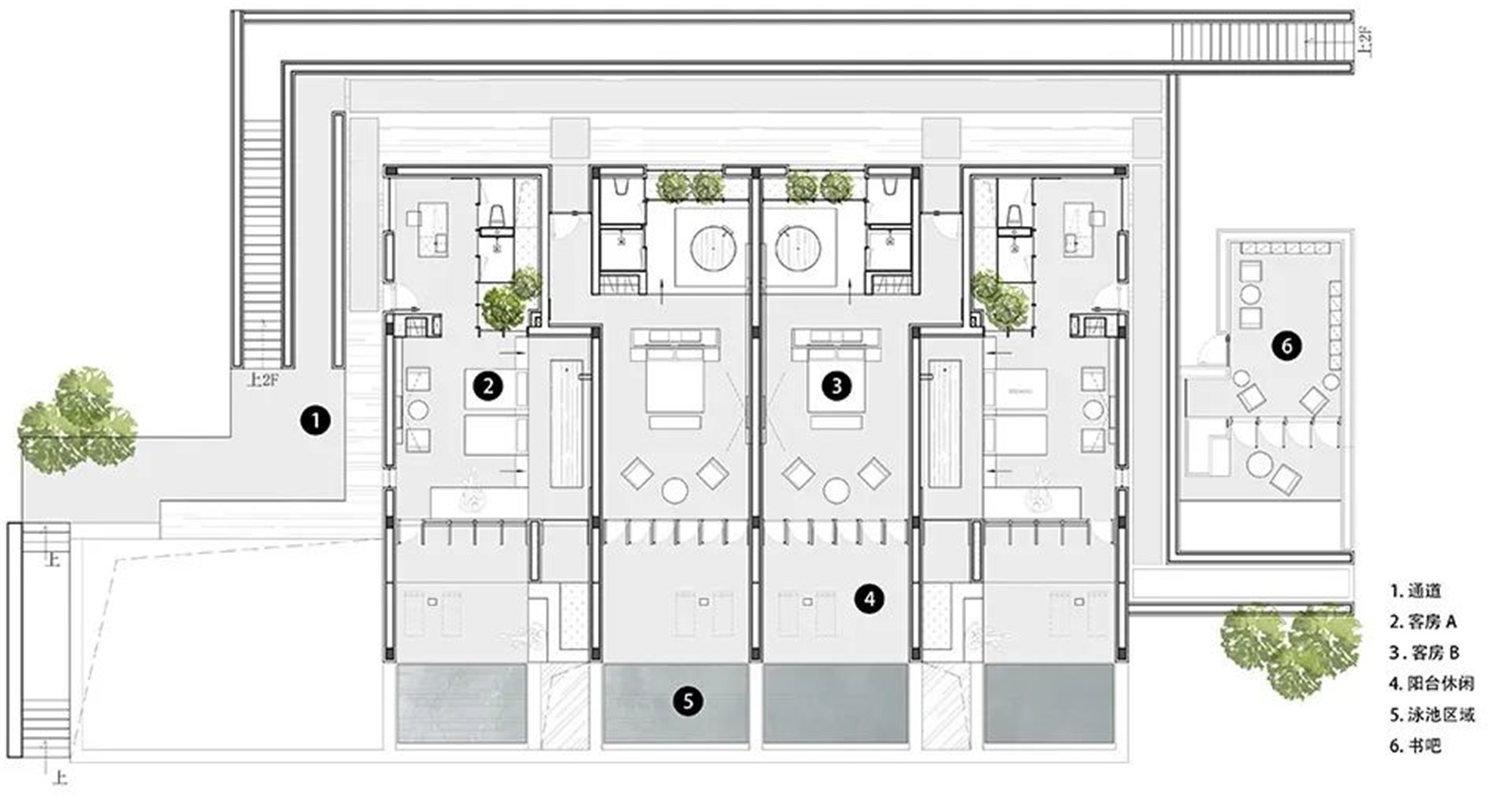 秘伽度假酒店丨中国温州丨杭州偲所设计-84
