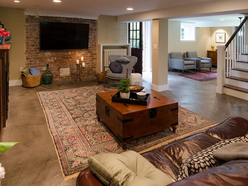 预算型地下室室内装修丨加拿大渥太华丨OakWood Renovation Services-1