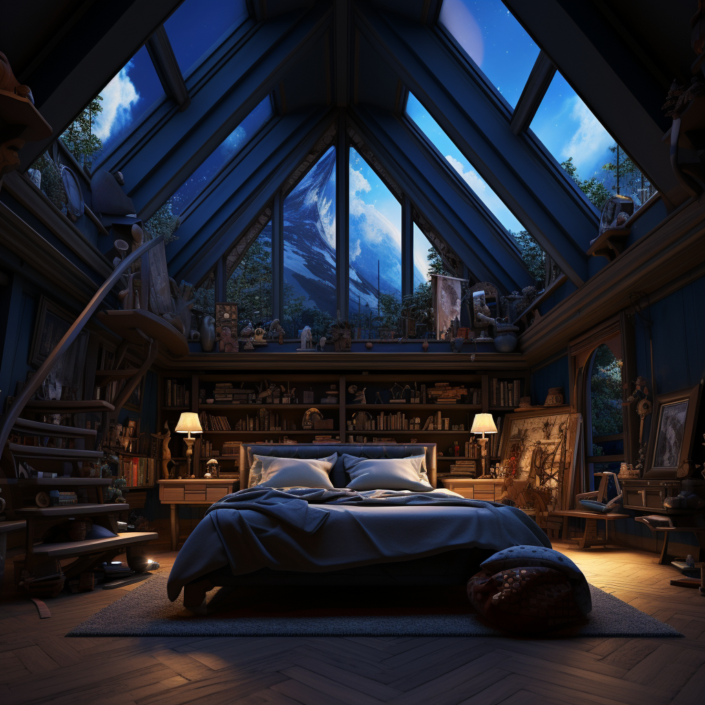 旧房改造的梦中情屋二楼卧室设计-8