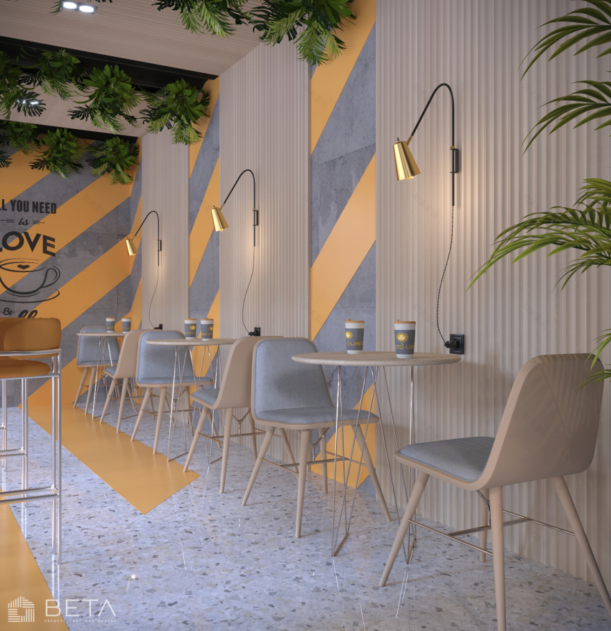 Baku station 咖啡馆室内设计-7