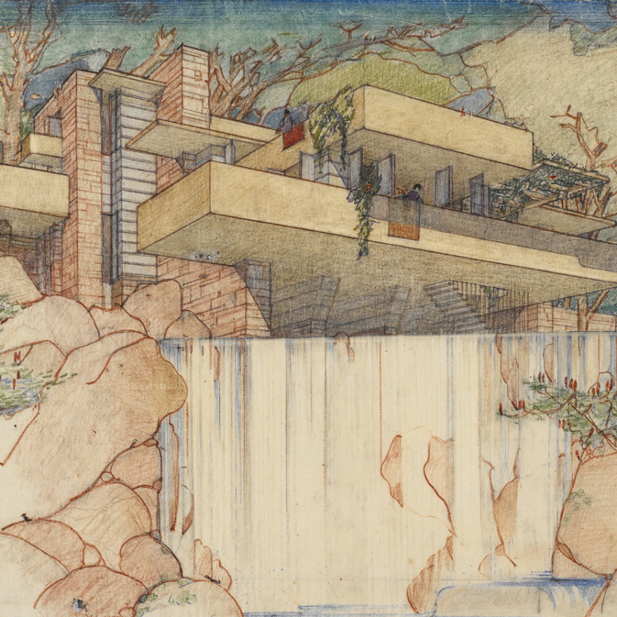 Frank Lloyd Wright at 150 exhibition opens at New York's MoMA-0