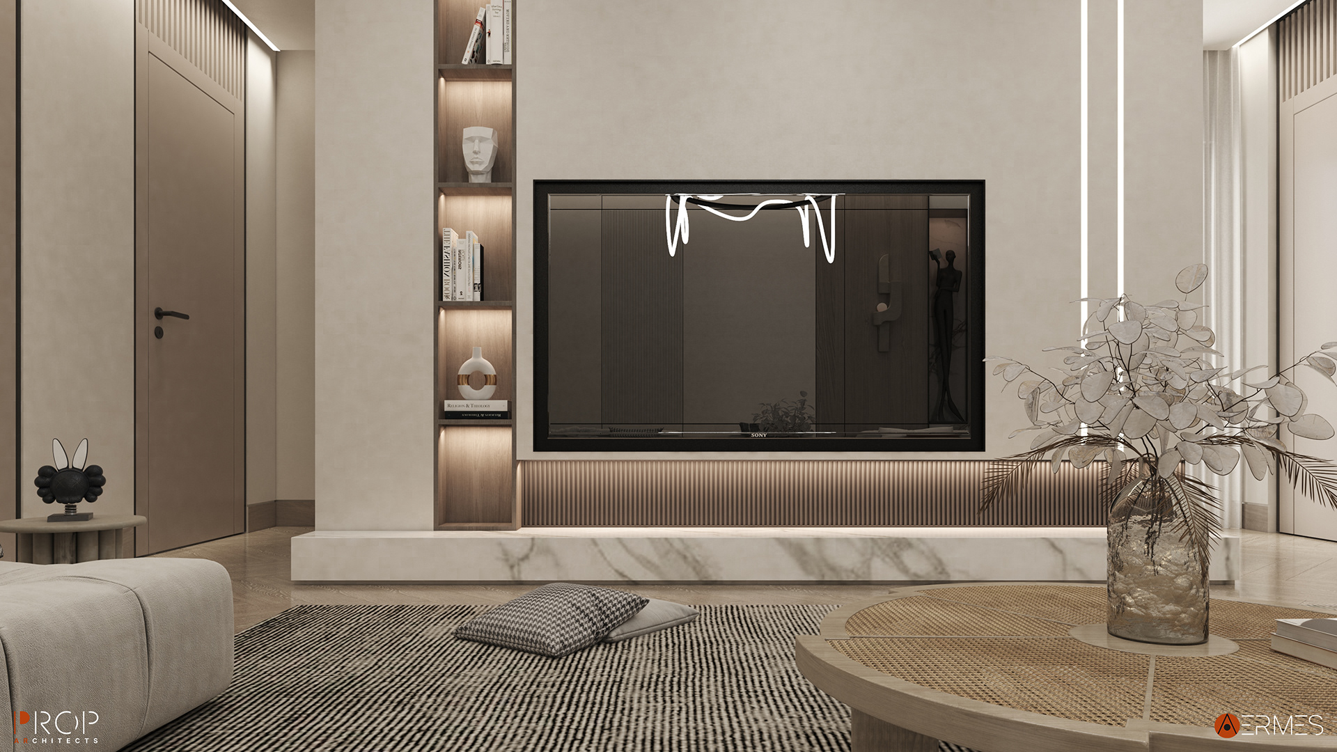 别墅室内设计丨Saudi Arabia丨PROP & AERMES ARCHITECTS-23