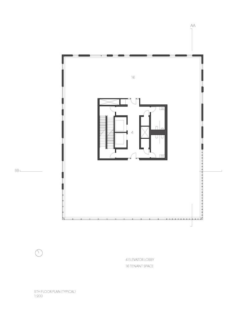 暫時是世界上最高的木構造大樓，加拿大木材創新設計中心／Michael Green Architecture | FAM-17