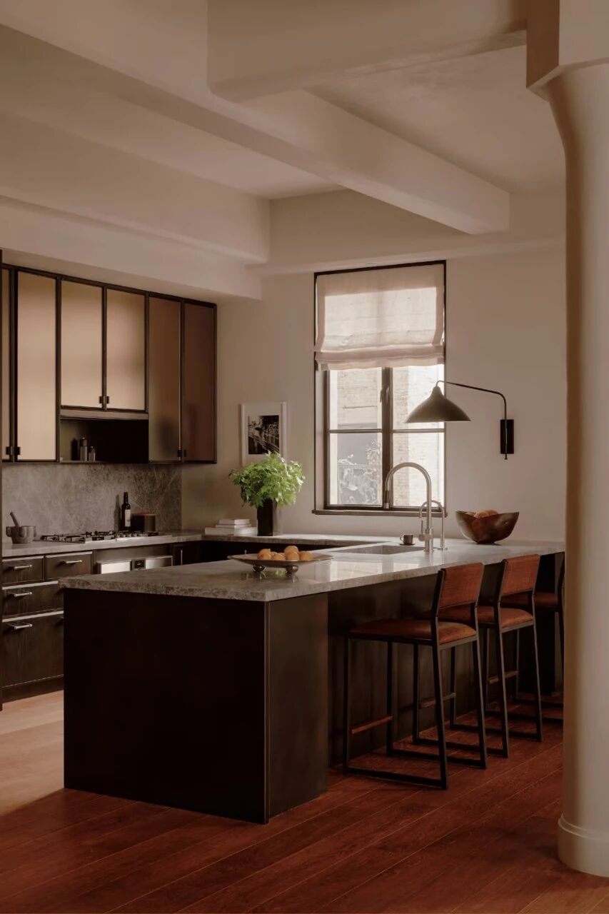 宁静美学·光影雕刻的家（纽约西村阁楼住宅改造）丨美国纽约-22