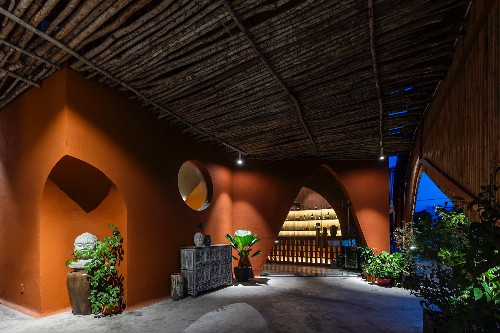 Nhà Tú花园餐厅丨越南丨Long Nguyen Design-92