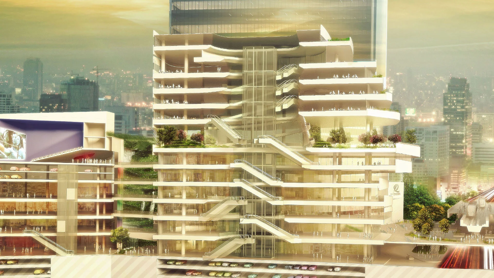 艾美奎娅购物广场（注：EmQuartier是曼谷的一个知名商业综合体，艾美奎娅购物广场是其比较常见的中文称呼，但不同资料可能在中文译写上有所不同，这是综合考虑后较为贴合的唯一翻译） 丨泰国曼谷-25