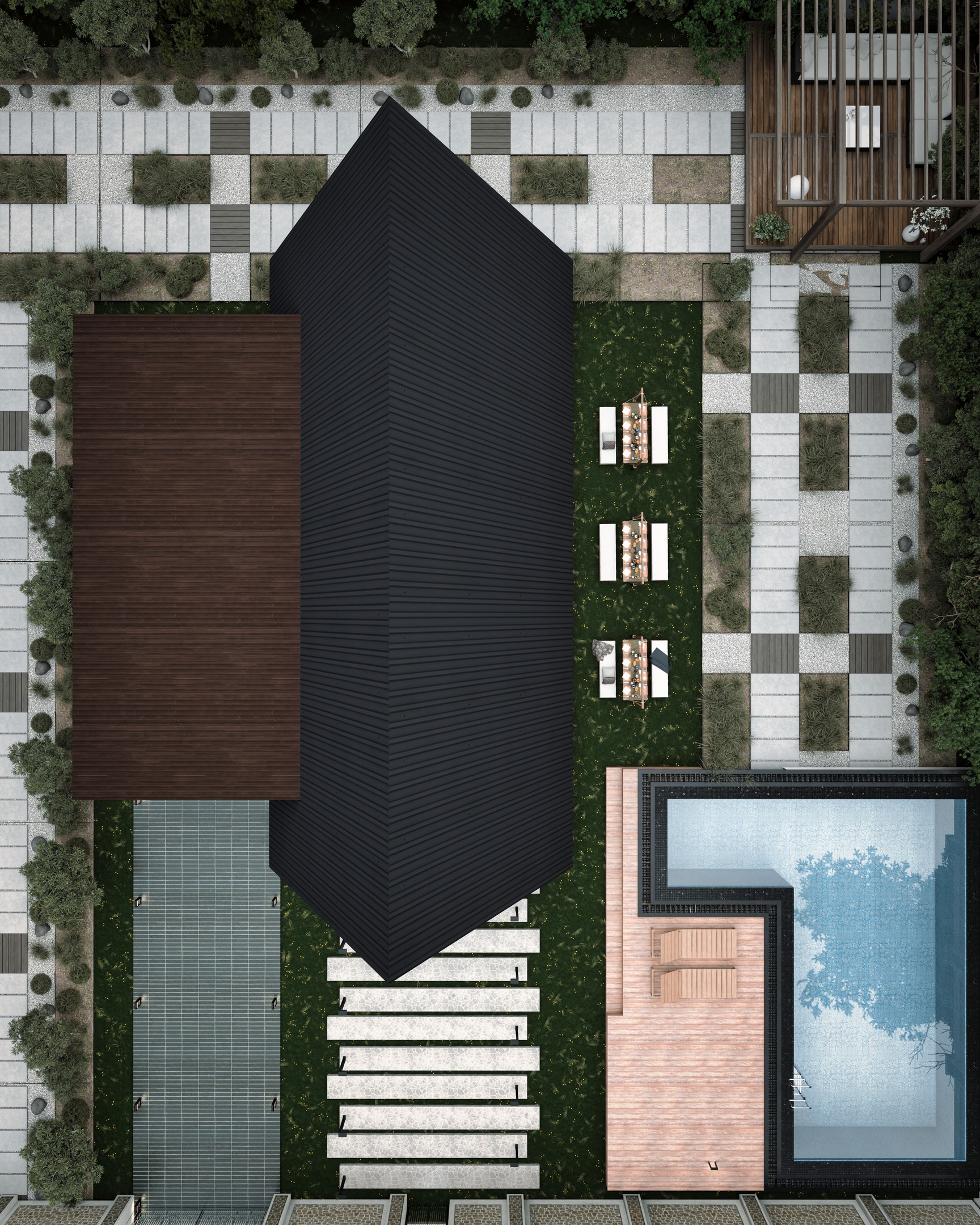 Modern Aframe Cabin l Purchasable-1