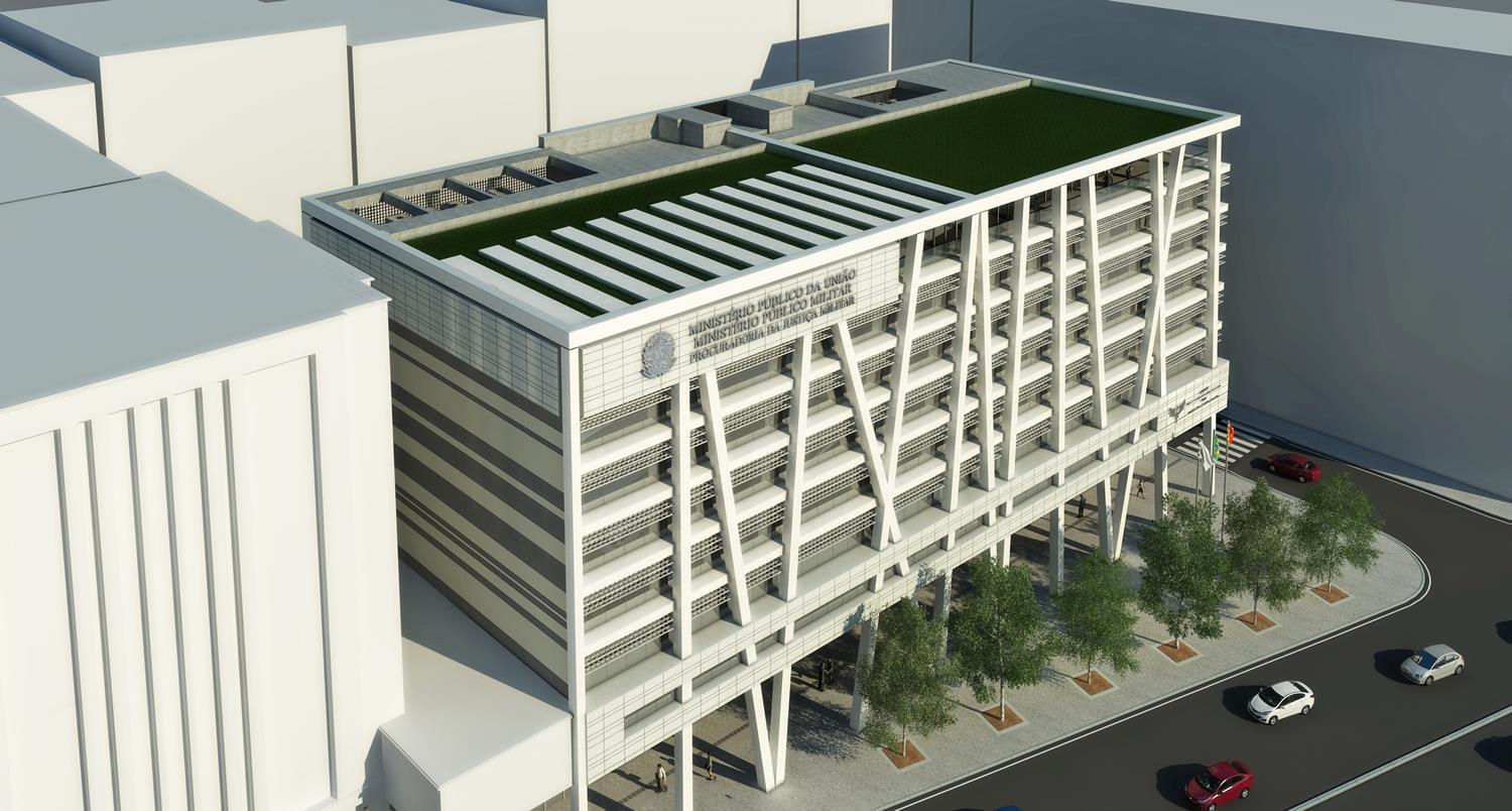 巴西新军事司法检察长办公楼-4