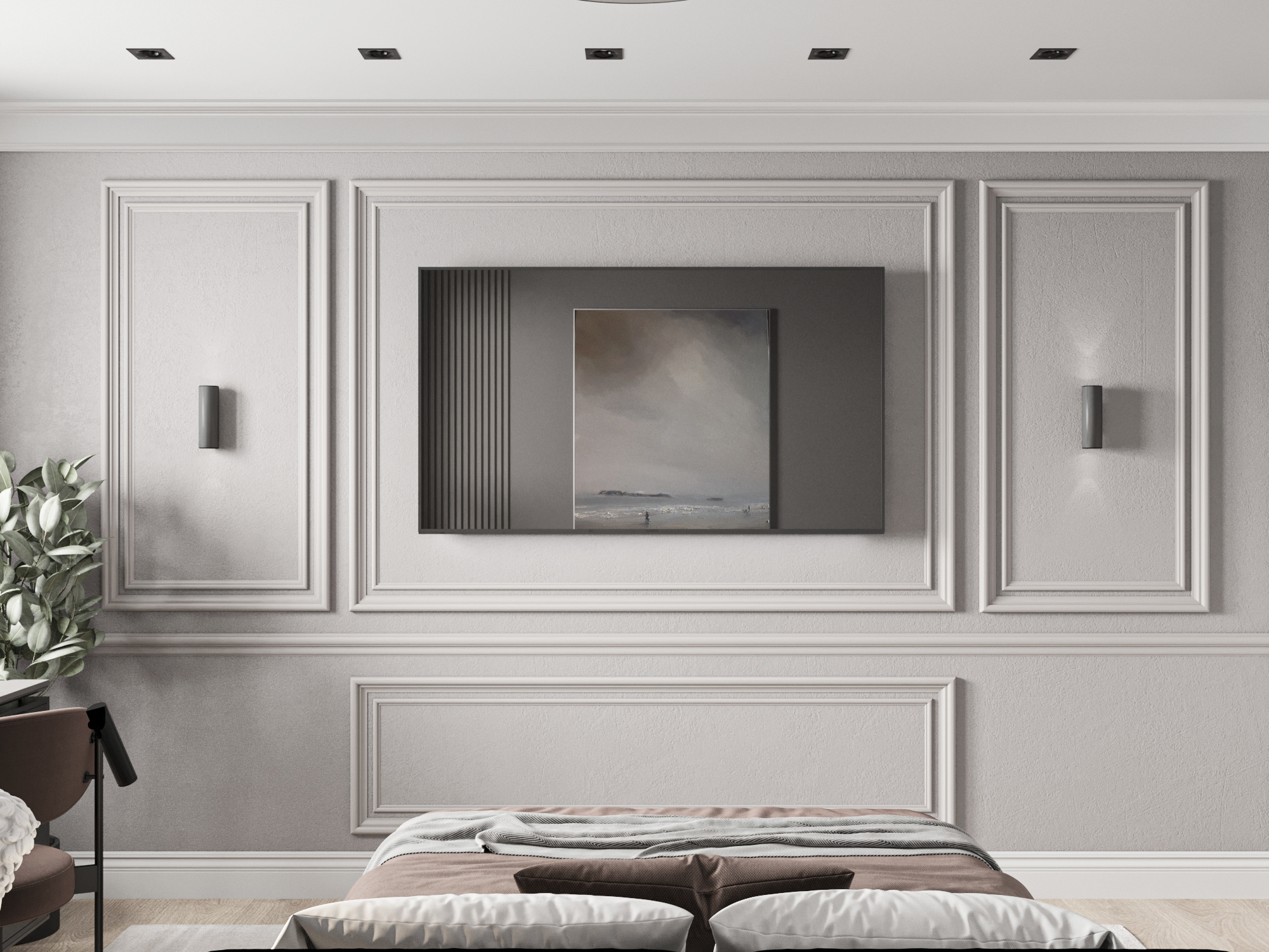 明斯克市卧室设计项目丨白俄罗斯明斯克丨LILO STUDIO-12