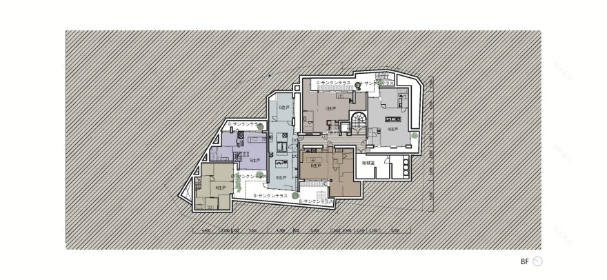 CHIDORI TERRACE 合作住宅综合体丨日本-46