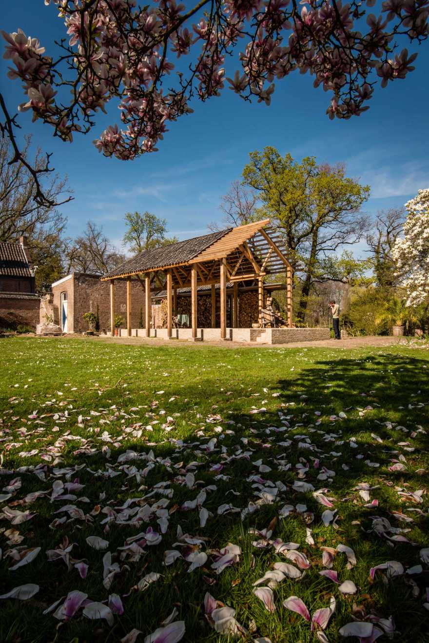 荷兰多梅勒河木材展馆 历史与现代的完美融合-21